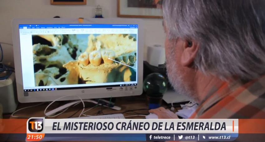 [VIDEO] El misterioso cráneo encontrado en La Esmeralda