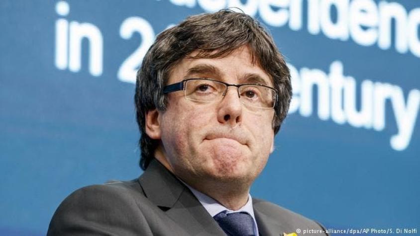 Fiscalía alemana pide entrega de Puigdemont a España por rebelión