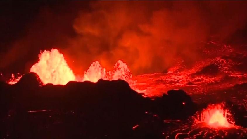 [FOTOS] Así se ven los ríos de lava del volcán Kilauea desde el espacio