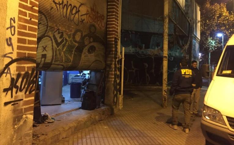 [VIDEO] Desarticulan laboratorio de drogas en la comuna de Santiago