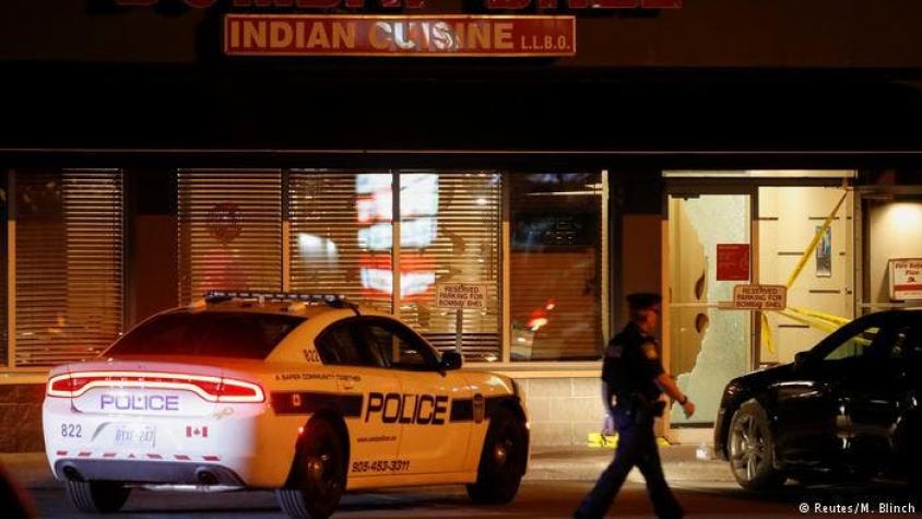 Una bomba en un restaurante de Canadá deja al menos 15 heridos