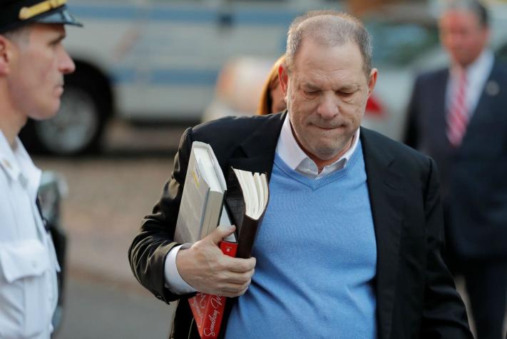 Harvey Weinstein arriesga condena de 25 años por los cargos de violación y crimen sexual