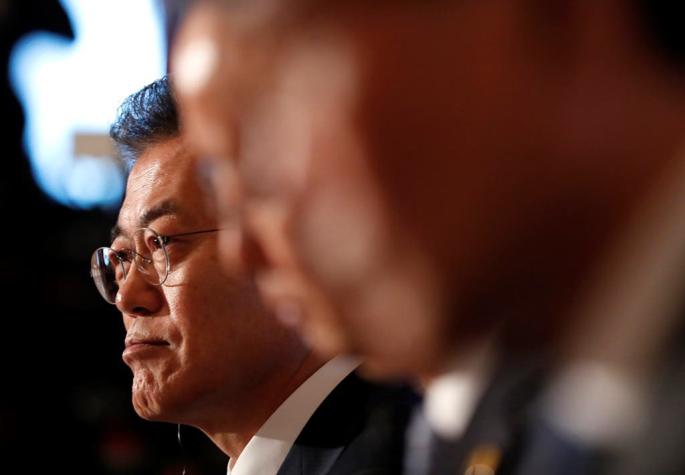 La reveladora foto del presidente de Corea del Sur luego que Trump cancelara cumbre con Kim Jong Un
