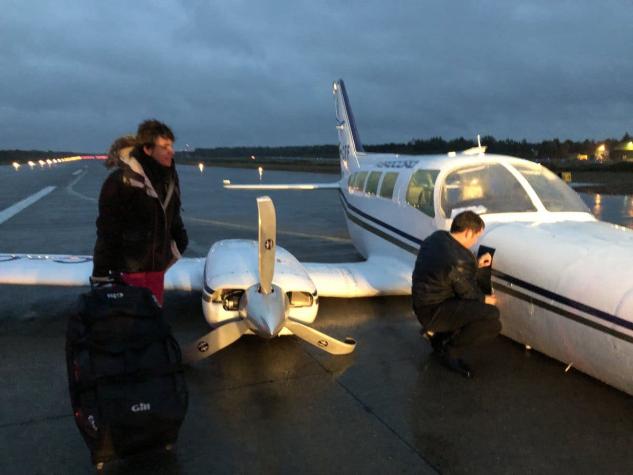 Avioneta realizó aterrizaje de emergencia en aeropuerto de Puerto Montt