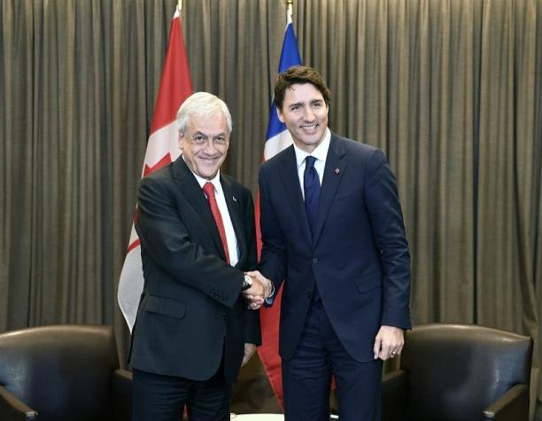 [VIDEO] Piñera destacó anuncios en agenda de género en diálogo con Primer Ministro de Canadá