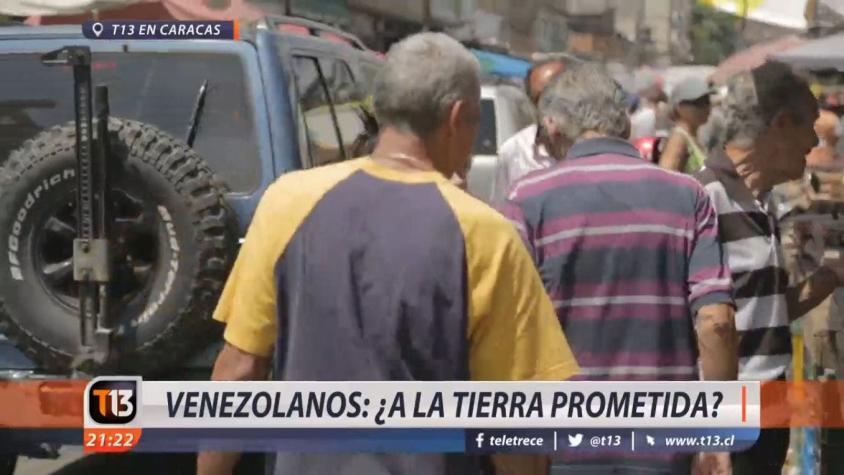 [VIDEO] Venezolanos en Chile: ¿a la tierra prometida?