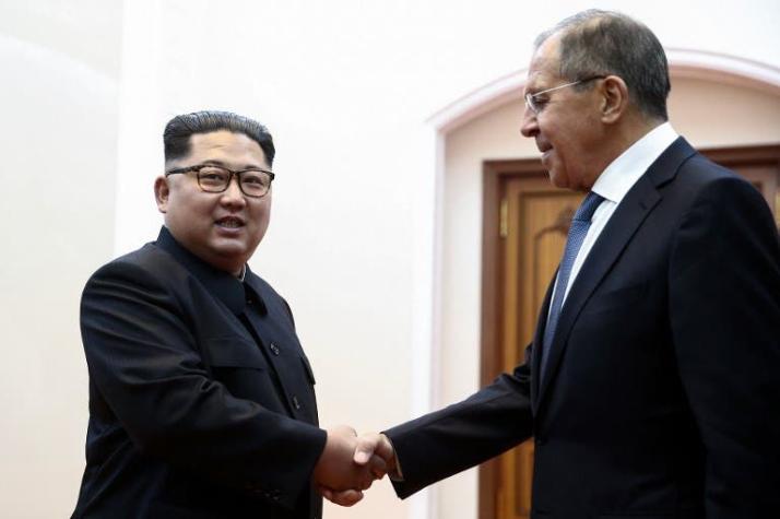 Kim Jong Un recibe a ministro de Relaciones Exteriores ruso