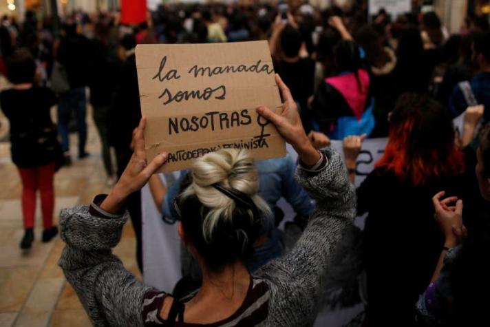[VIDEO] Miembros de "La Manada" condenados por abuso sexual a joven en España quedan en libertad