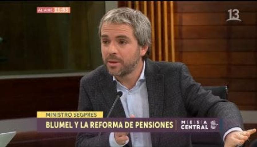 [VIDEO] Gonzalo Blumel detalló la hoja de ruta del Gobierno tras la Cuenta Pública 2018