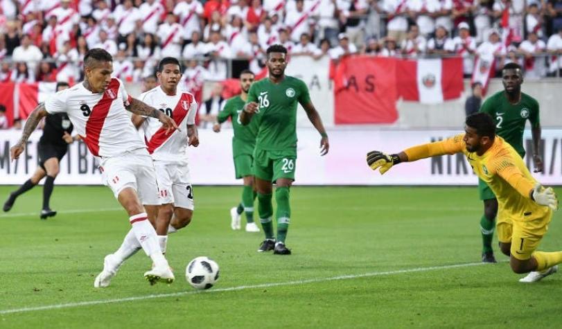 Paolo Guerrero se reestrena en la selección peruana con dos goles ante la Arabia de Pizzi