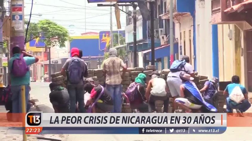 [VIDEO] La peor crisis de Nicaragua en 30 años