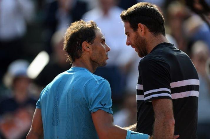 Nadal derrota a Del Potro y disputará ante Thiem su undécima final de Roland Garros
