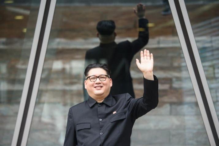 [FOTOS] Imitador de Kim Jong-un fue detenido e interrogado por dos horas en Singapur