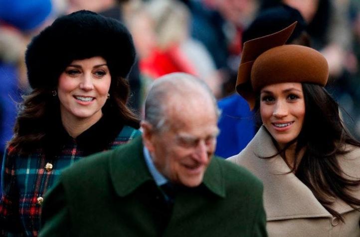 [FOTOS] Meghan Markle y Kate Middleton deslumbraron en desfile en honor a la reina Isabel II