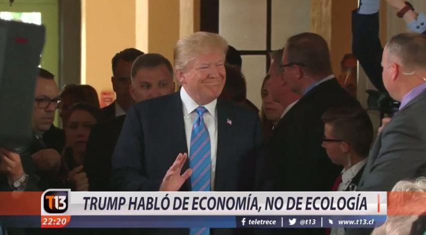 [VIDEO] Cumbre del G7: Trump habló de economía, no de ecología