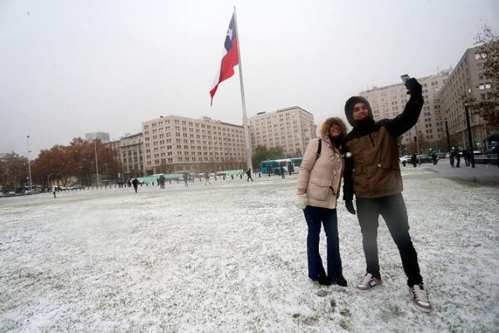 [VIDEO] Experto de AccuWeather anuncia posibilidad de nieve en Santiago