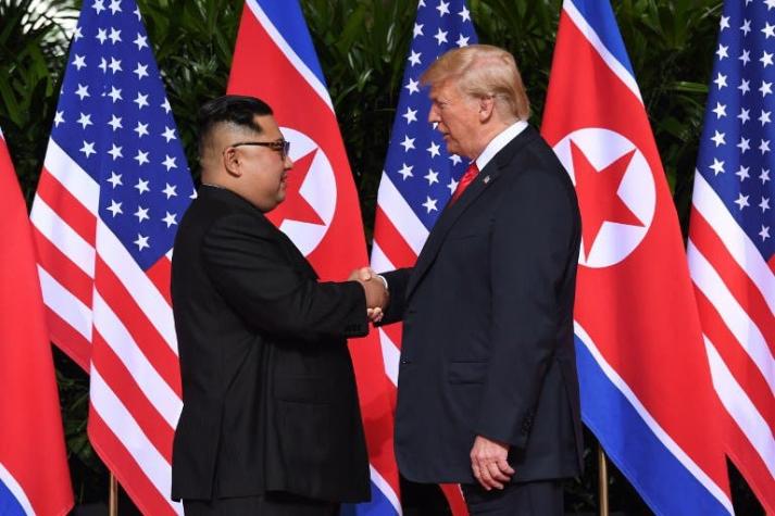 [VIDEO] Donald Trump y Kim Jong-Un dan inicio a histórica cumbre