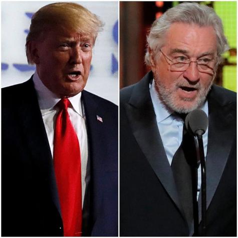 El duro intercambio de insultos entre Donald Trump y Robert De Niro