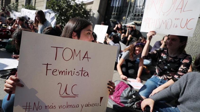 BBC Mundo estuvo al interior de una toma feminista en Chile