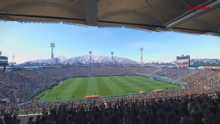 [VIDEO] Así se ve el Estadio Monumental en el PES 2019
