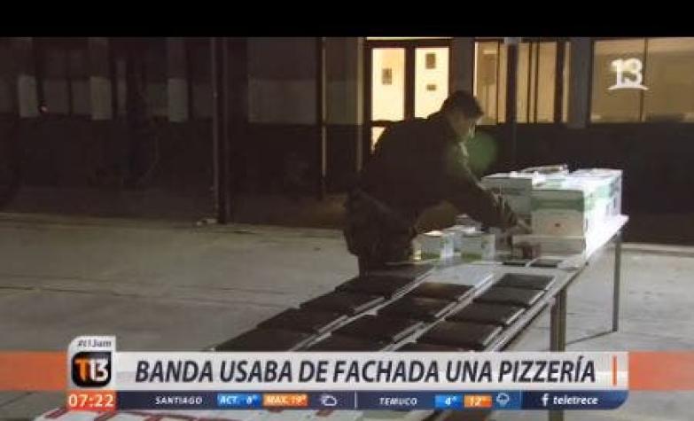 [VIDEO] Cae banda que utilizaba una pizzería como fachada para delinquir