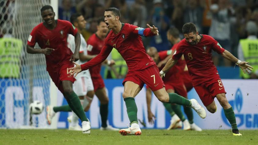 [VIDEO] Cristiano Ronaldo se luce con triplete en empate entre Portugal y España