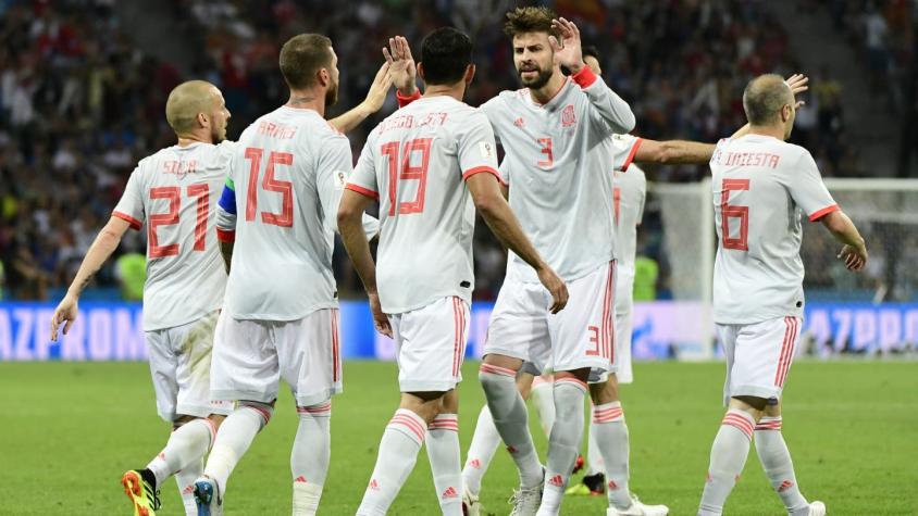 [VIDEO] Piqué satisfecho tras empate ante Portugal y Diego Costa respalda a De Gea
