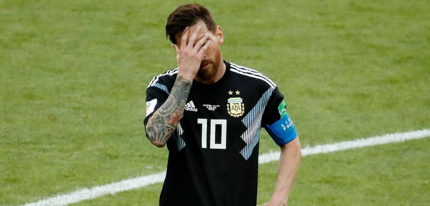 [VIDEO] Decepcionante debut de Argentina y Messi en Rusia 2018 tras igualdad ante Islandia