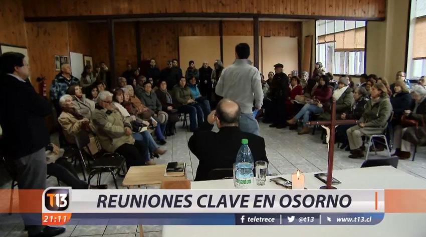 [VIDEO] Reuniones claves en Osorno