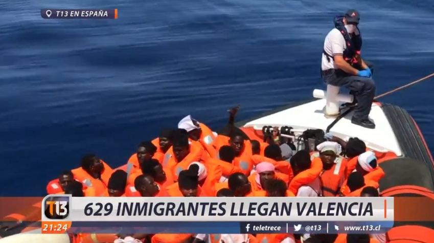 [VIDEO] España espera a refugiados africanos