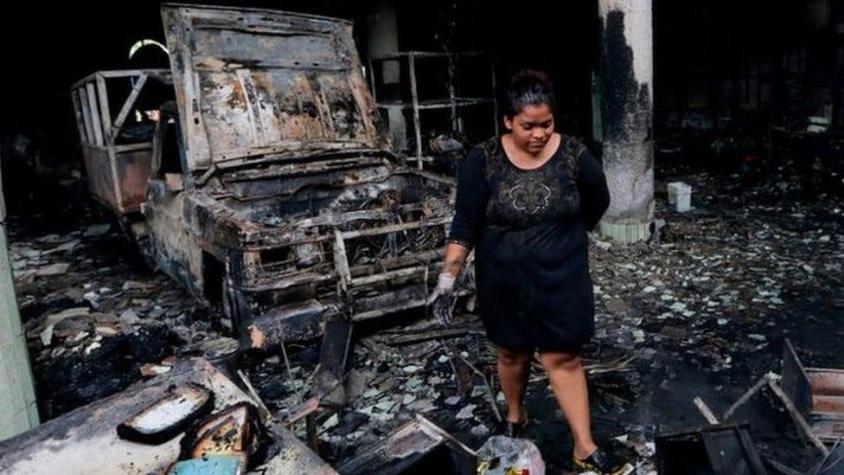 Lo que se sabe del brutal crimen de una familia calcinada en Nicaragua en el marco de las protestas
