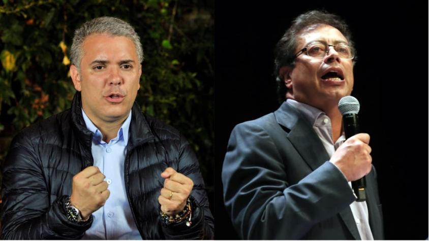 Iván Duque vs. Gustavo Petro: la derecha y la izquierda se enfrentan en las elecciones de Colombia