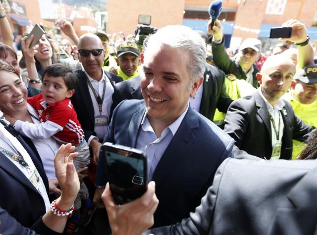 Iván Duque se convierte en el nuevo presidente de Colombia
