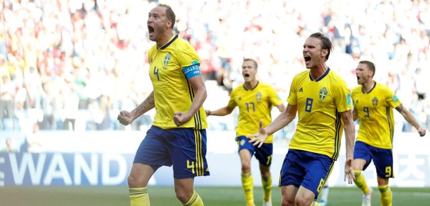 Suecia vence a Corea del Sur y complica a Alemania en el Grupo F de Rusia 2018
