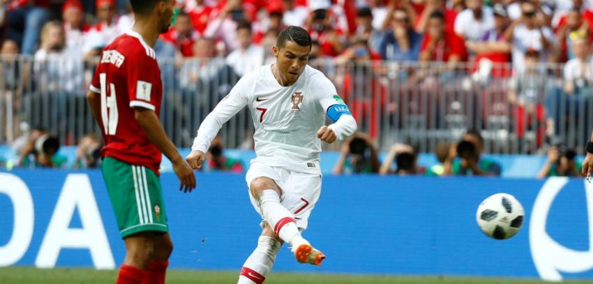 Figura del partido: así se movió Cristiano Ronaldo en el triunfo de Portugal sobre Marruecos