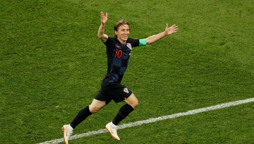 [VIDEO] ¡Golazo! Luka Modric aumentó la cuenta para Croacia