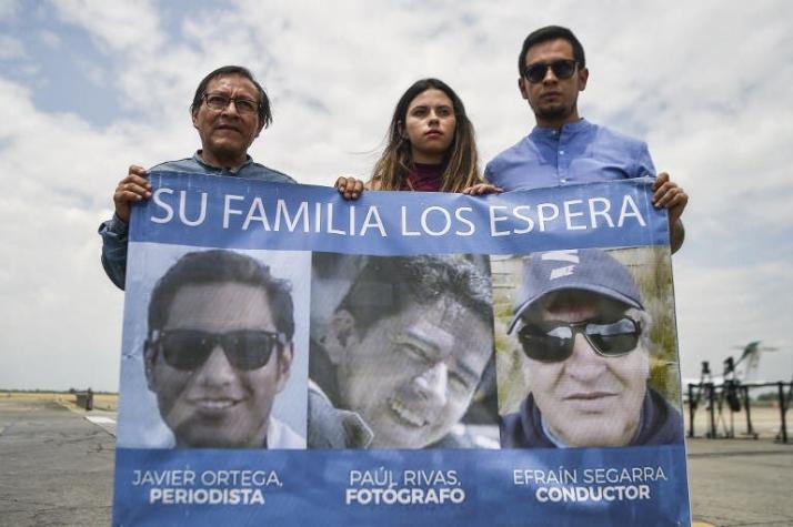 Colombia confirma que los cuerpos encontrados son de los periodistas ecuatorianos asesinados