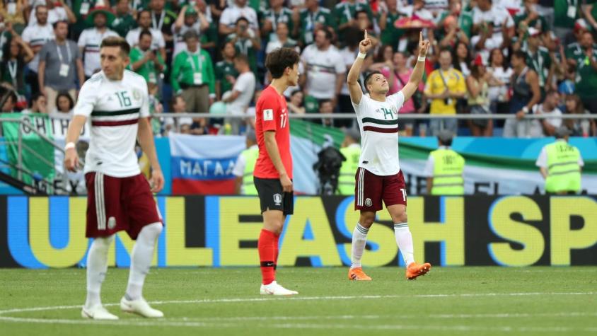 México vence a Corea del Sur y pone un pie en octavos de final de Rusia 2018