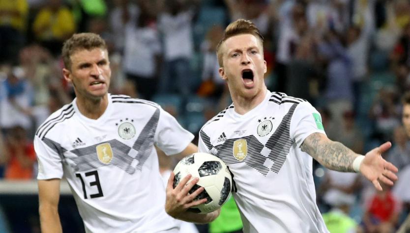 [VIDEO] El gol con el que Marco Reus puso la igualdad para Alemania ante Suecia