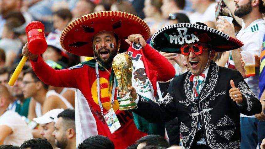 Rusia 2018: las imágenes de alegría de los fanáticos de México por el avance imparable del Tri