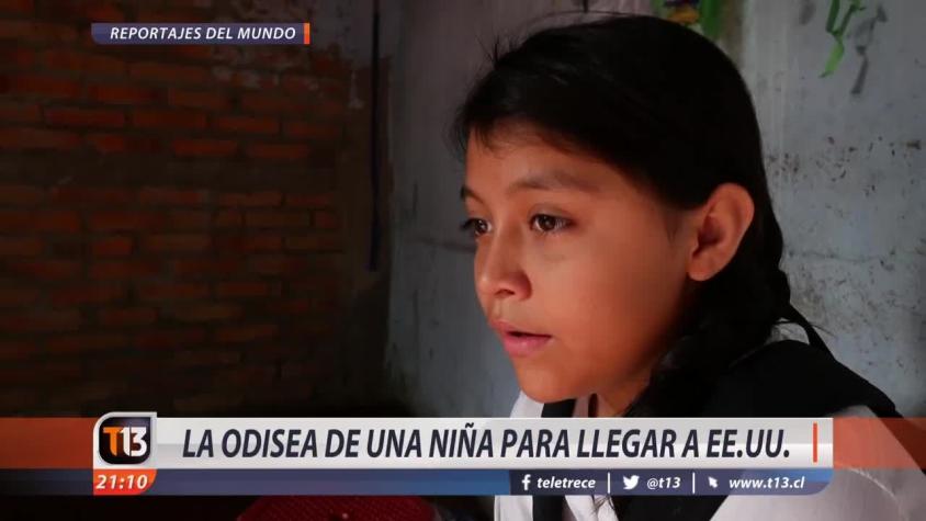 [VIDEO] La odisea de una niña para llegar a Estados Unidos