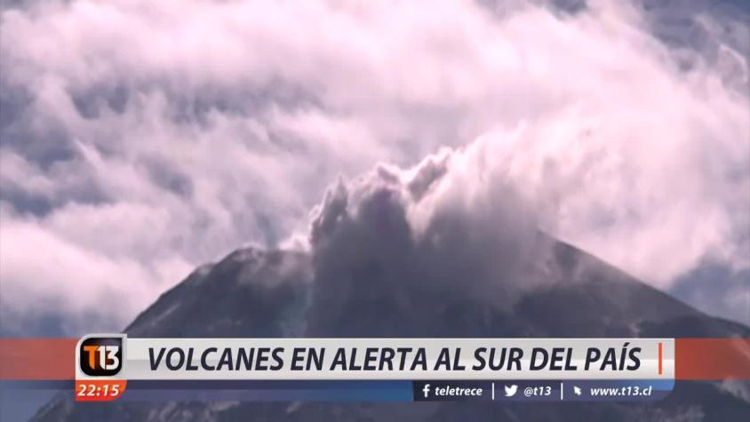 [VIDEO] Volcanes en alerta al sur del país