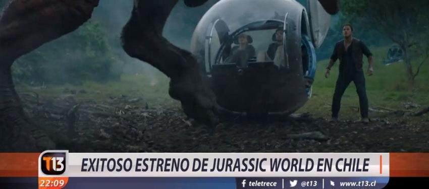 [VIDEO] Jurassic World lidera la taquilla en Chile