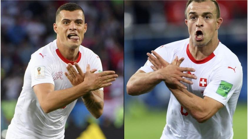 Rusia 2018: el "águila bicéfala", el símbolo de 2 jugadores de Suiza que investiga la FIFA