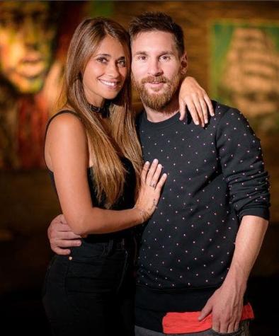 El romántico saludo a la distancia de la esposa de Messi por su cumpleaños