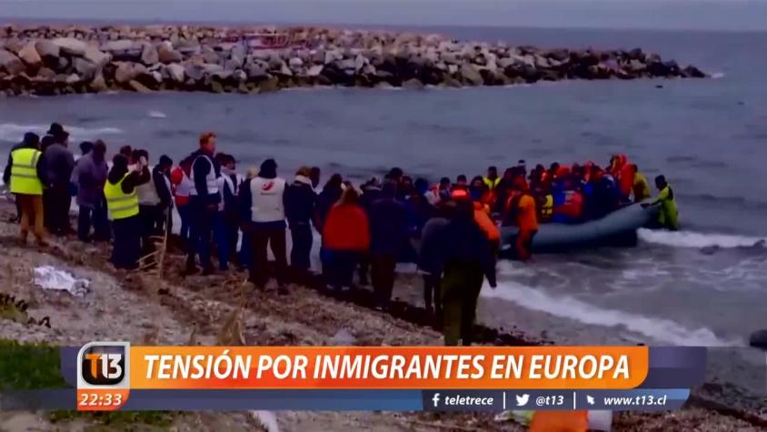 [VIDEO] Tensión por inmigrantes en Europa