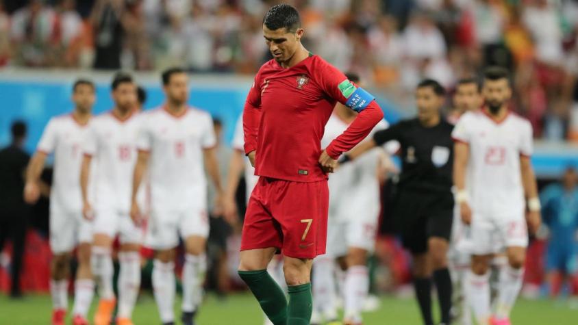Portugal sufre empate sobre la hora ante Irán y chocará con Uruguay en octavos
