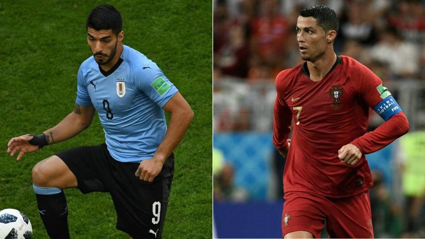 [VIDEO] Suárez vs. Cristiano: Uruguay y Portugal se miden buscando seguir en el Mundial