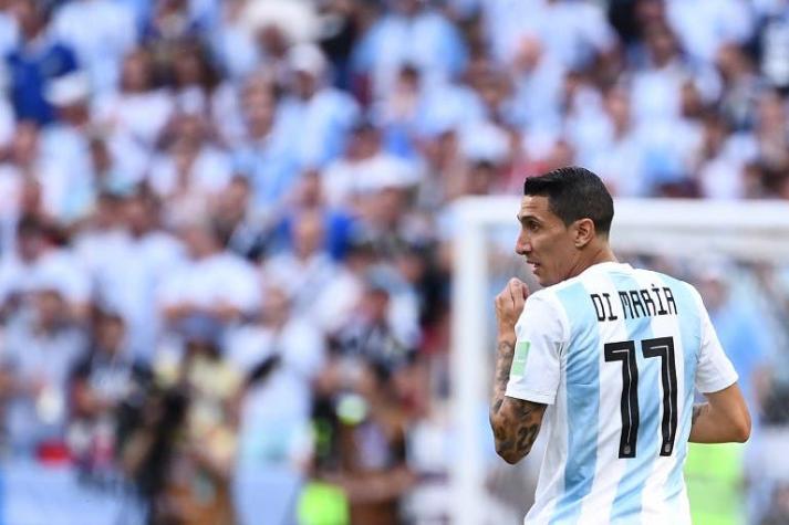 [VIDEO] Di María anota un golazo y desata la locura para Argentina ante Francia