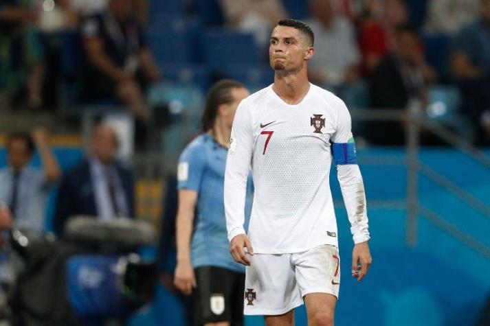 La reacción de Cristiano Ronaldo tras la eliminación de Portugal en el Mundial